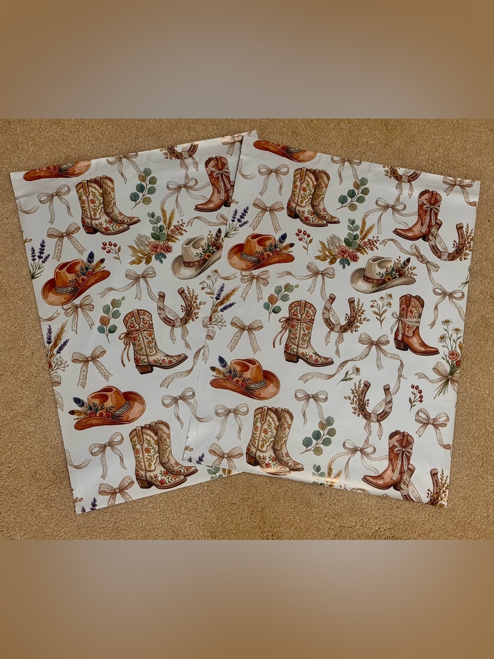 Coastal Cow Girly Polymailers - set of 20